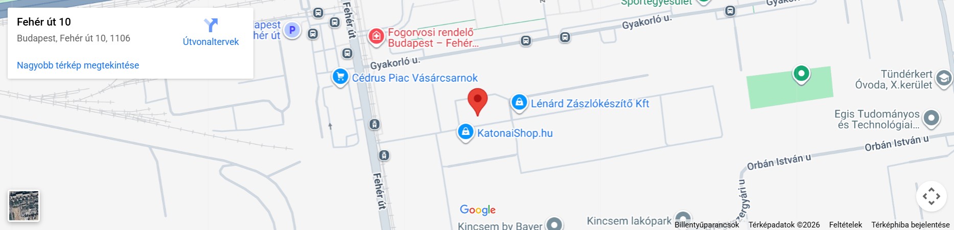 Google térkép